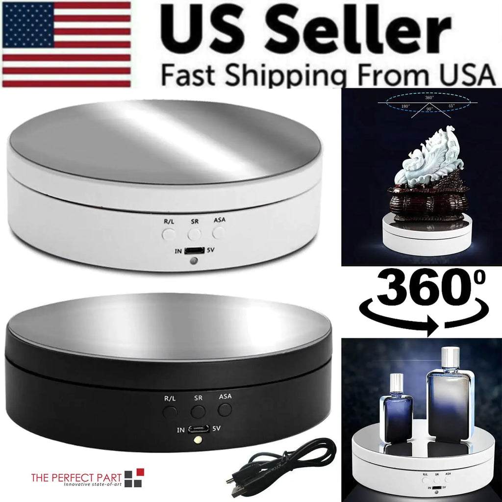 360° Motorized Jewelry Display Turntable