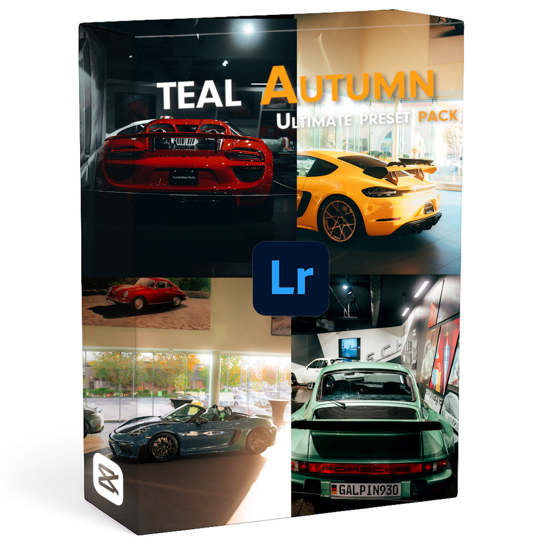 "Autumn Teal Preset Pack" - 30 Cinematic Presets for Warm, Vibrant, Storytelling