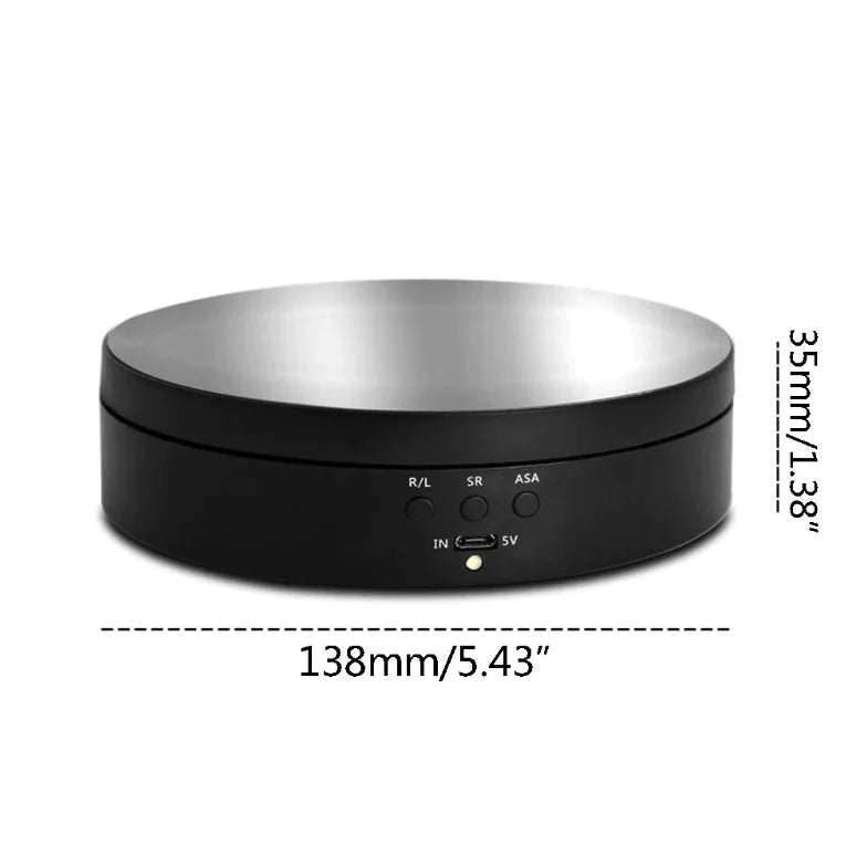 360° Motorized Jewelry Display Turntable