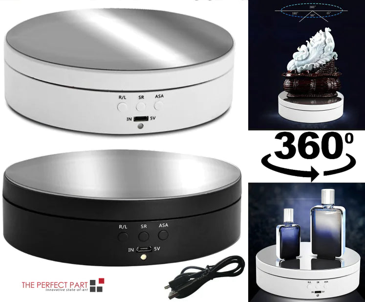 360° Motorized Jewelry Display Turntable