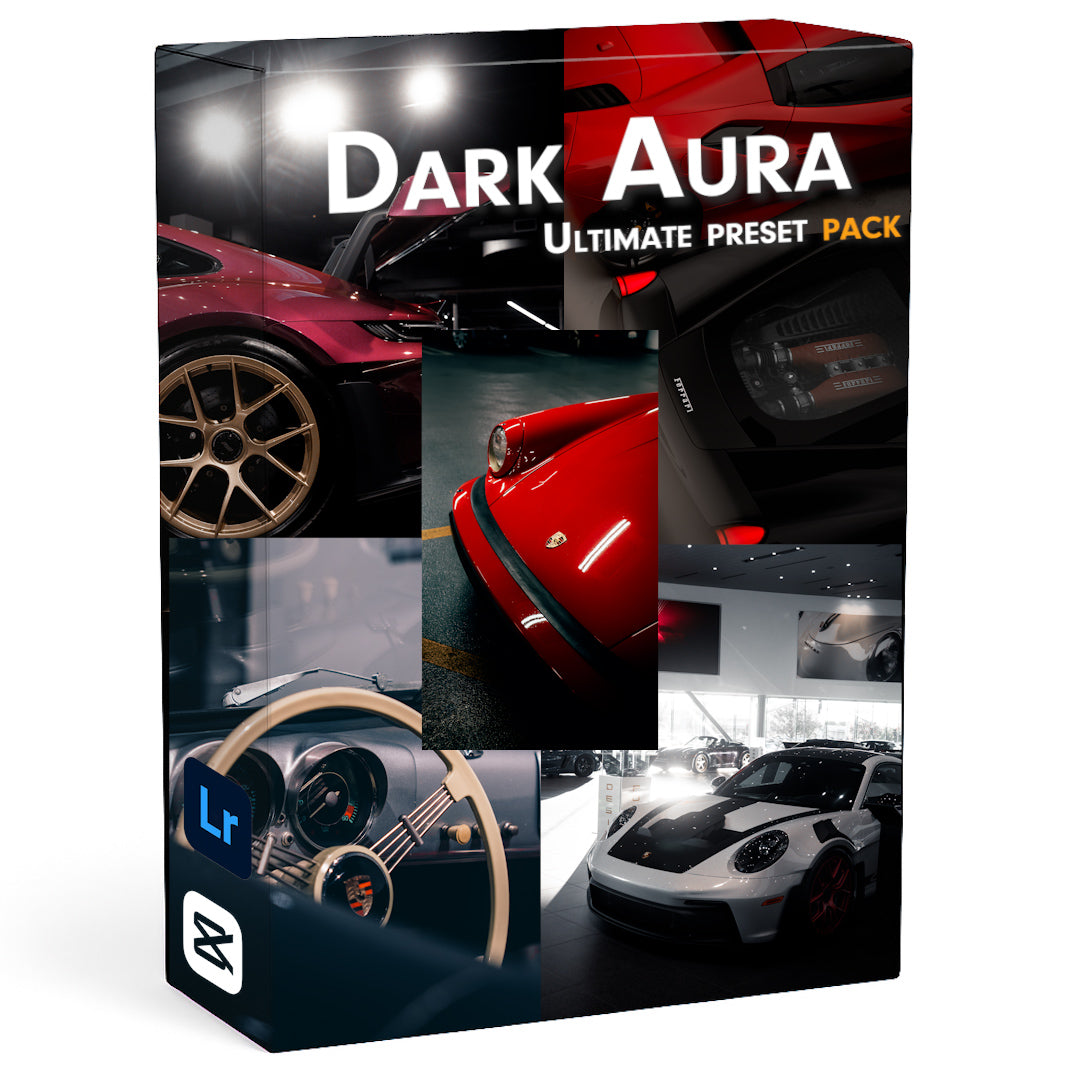 Dark Aura Preset Pack” — 20 Cinematic Looks for the Modern Creator