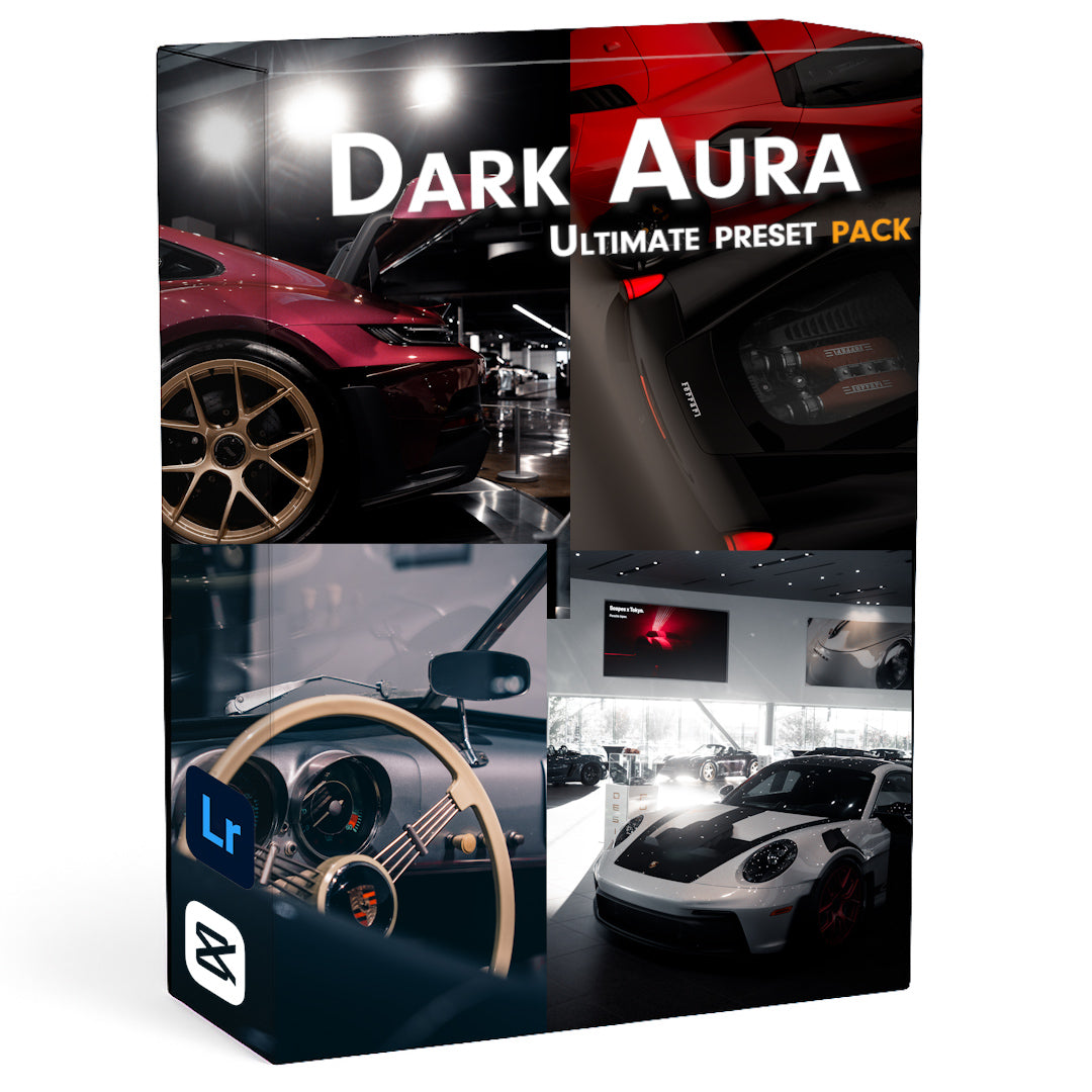 Dark Aura Preset Pack” — 20 Cinematic Looks for the Modern Creator
