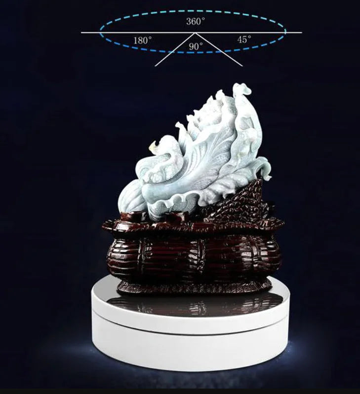 360° Motorized Jewelry Display Turntable