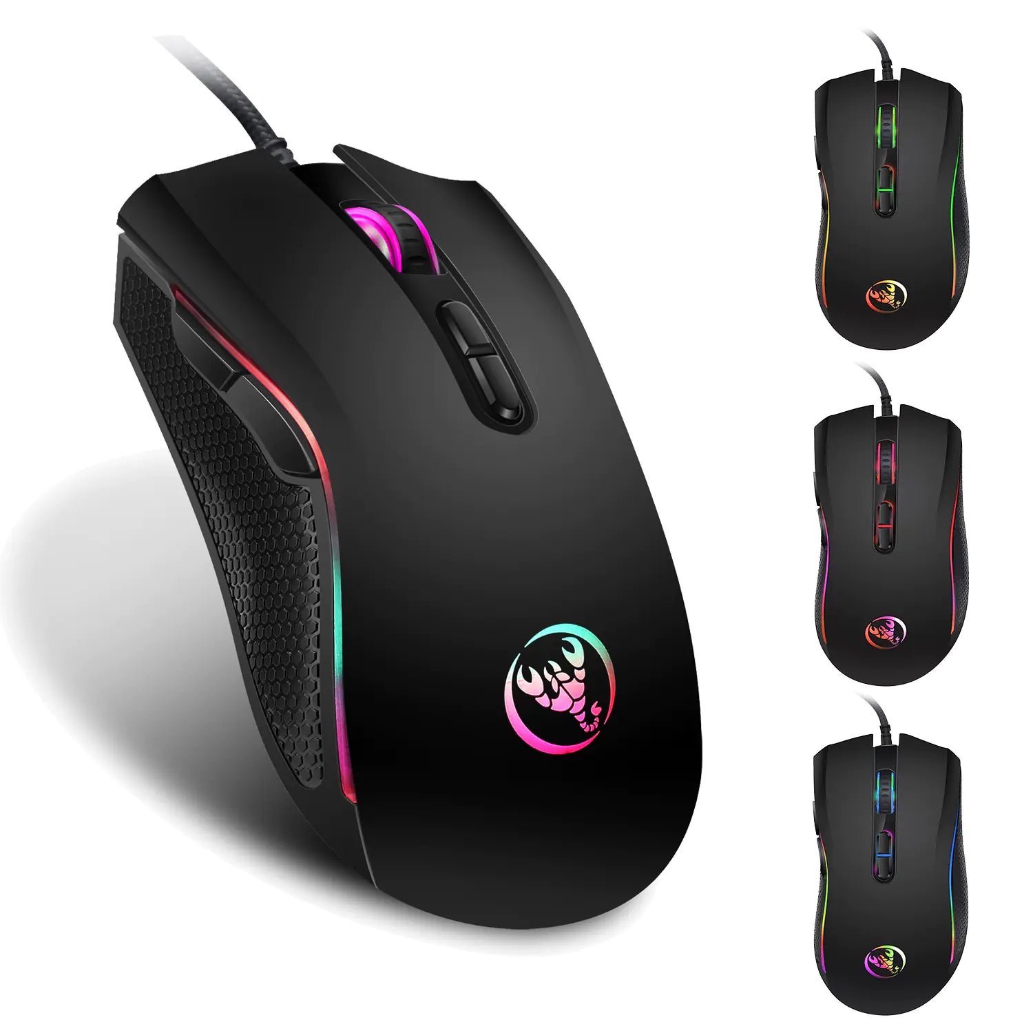 RGB Gaming Wired Mouse Multi function